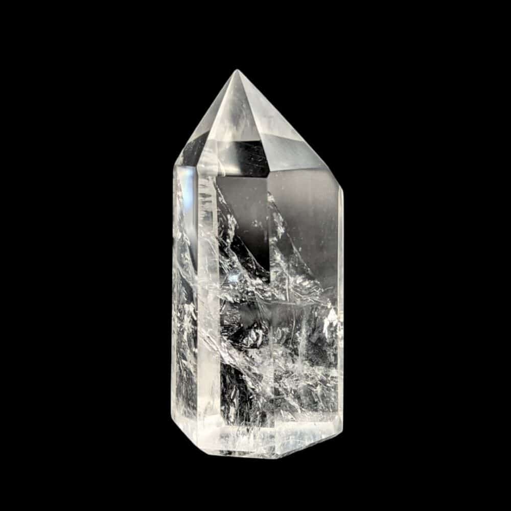 Pointe Cristal de roche 9cm