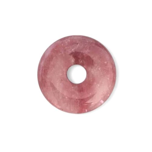 Donut Quartz fraise 3cm