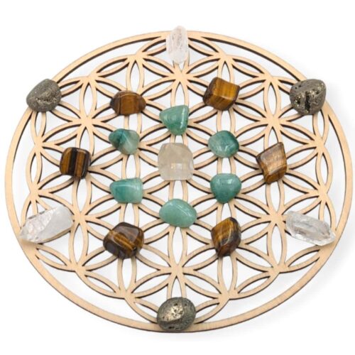 Grille de cristaux "Chance"