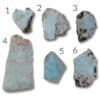 plaque larimar