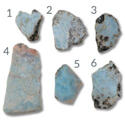 plaque larimar