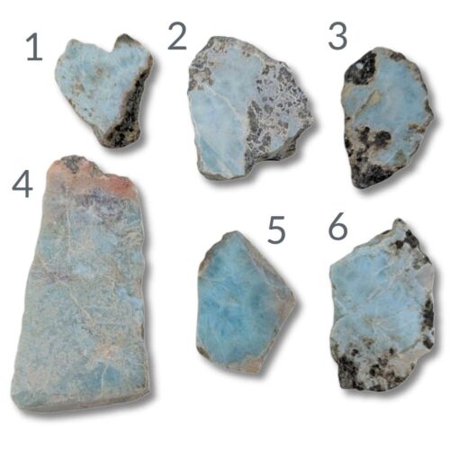 plaque larimar