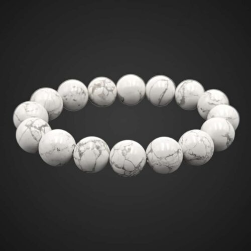 Bracelet Howlite 14mm
