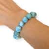 bracelet larimar 10mm