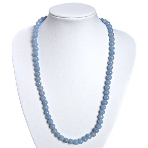 Collier pierre Angélite