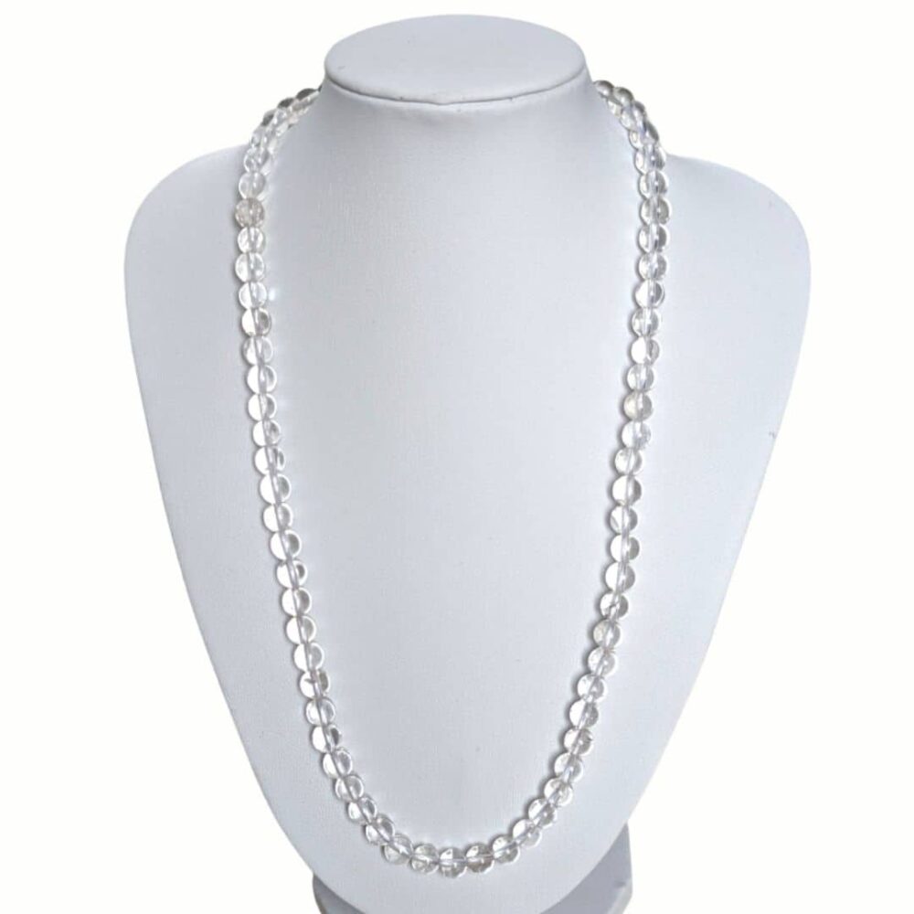 Collier pierre Cristal de Roche
