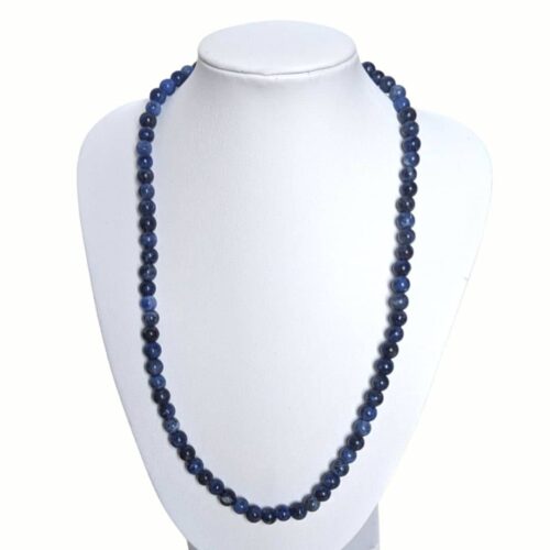 Collier pierre Sodalite