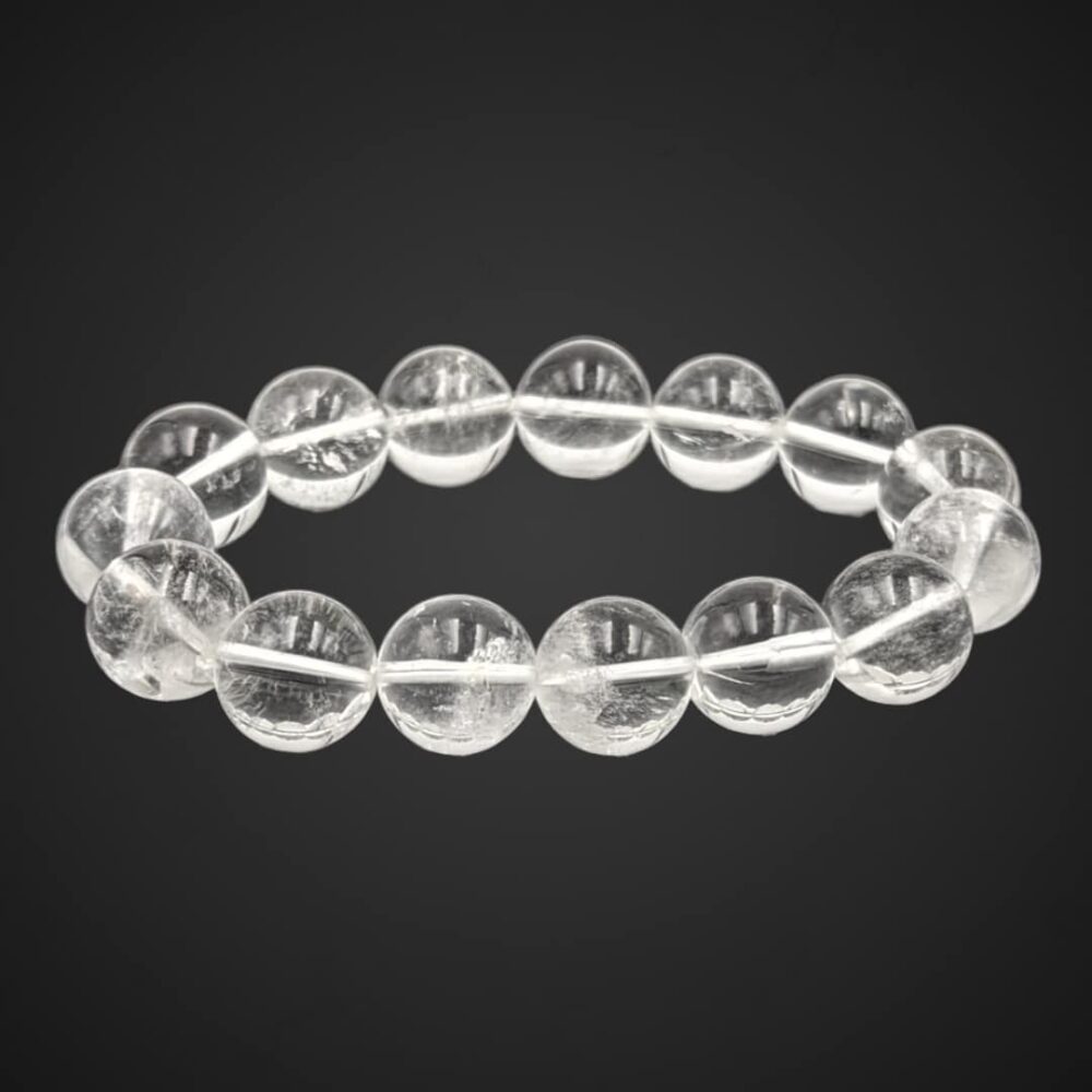 Bracelet Cristal de Roche 14mm