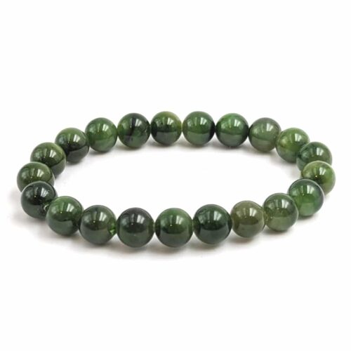 bracelet jade néphrite 10mm