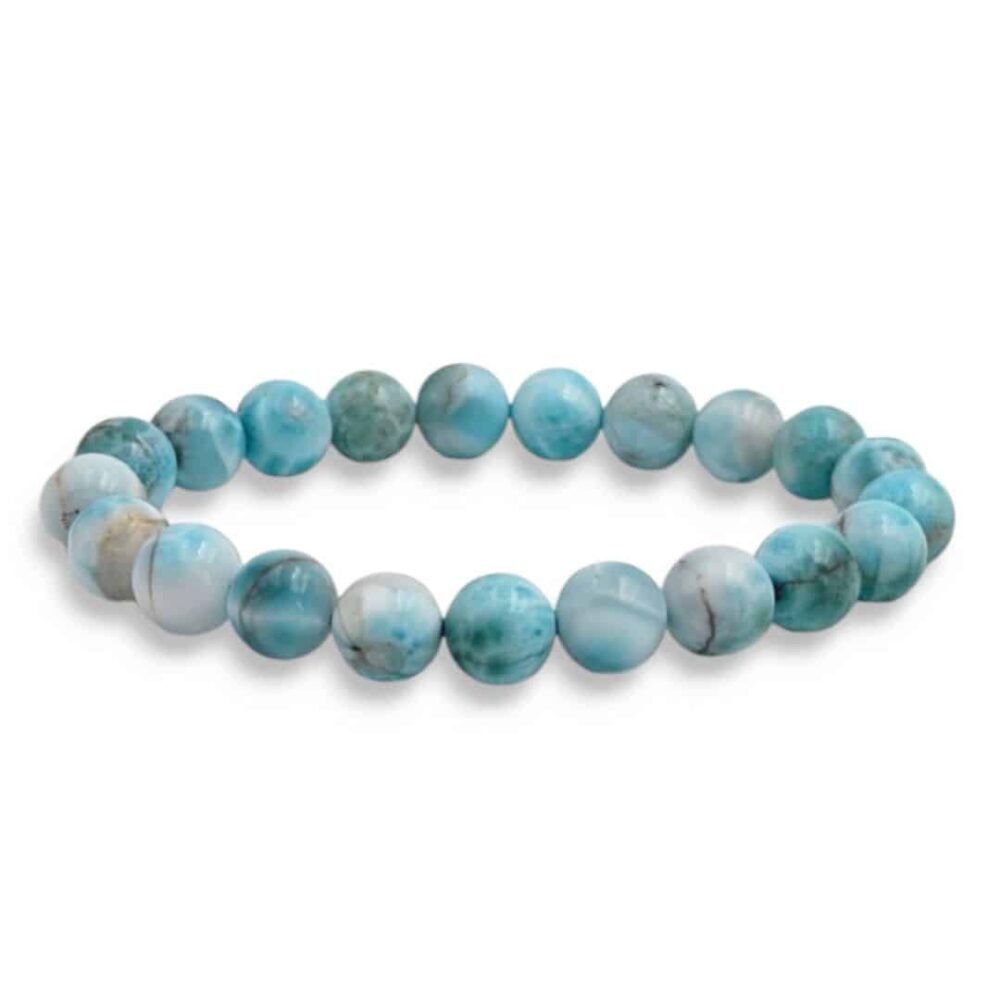 Bracelet Larimar 9mm aa