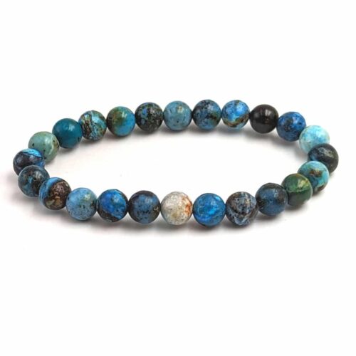 Bracelet Opale bleue 8mm