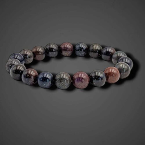 Bracelet Opale noire 10mm
