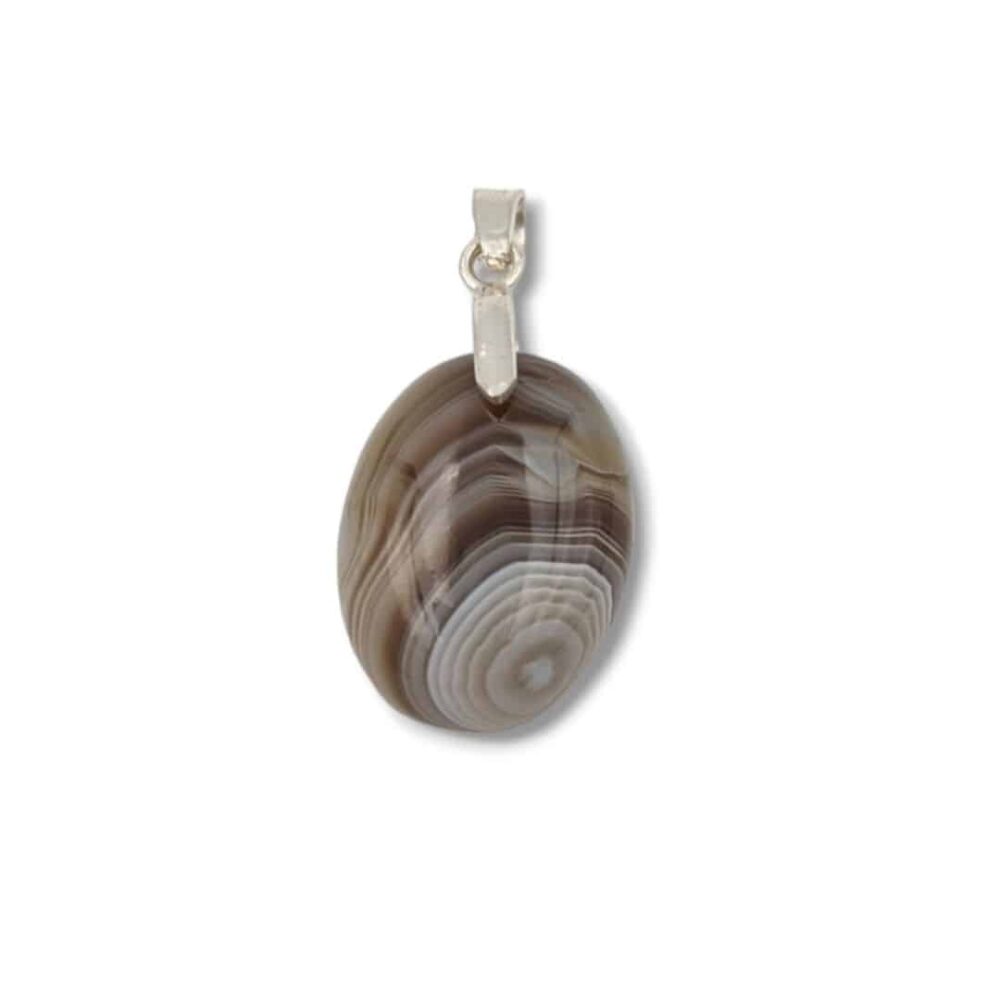 Pendentif Agate Botswana | qualité extra