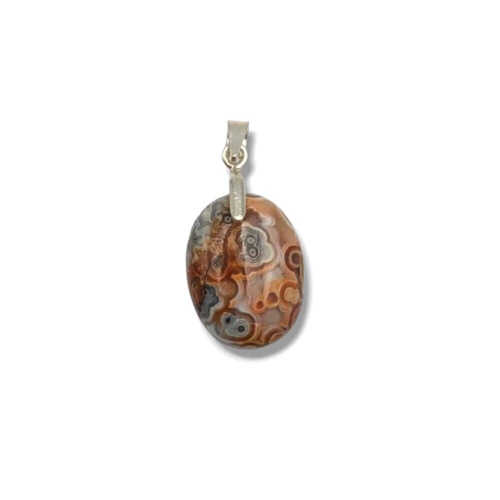 Pendentif Agate Crazy Lace | qualité extra