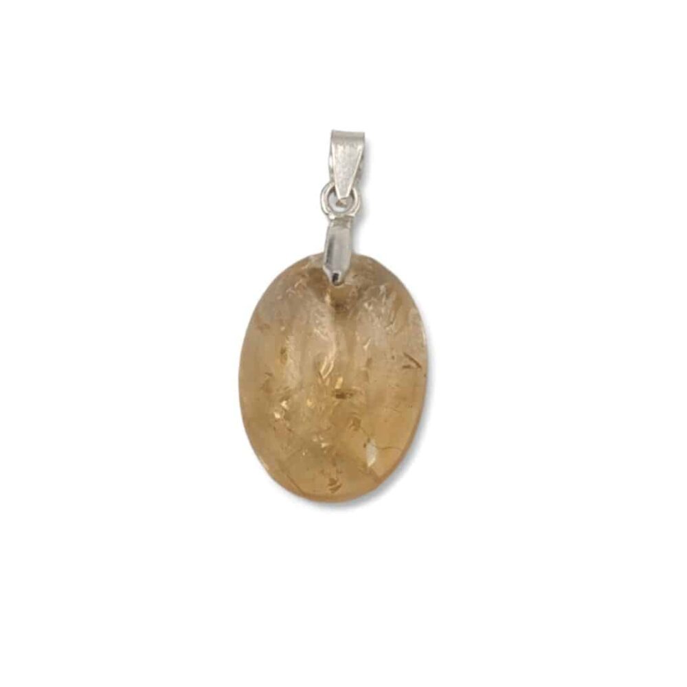 Pendentif Citrine Naturelle | qualité extra