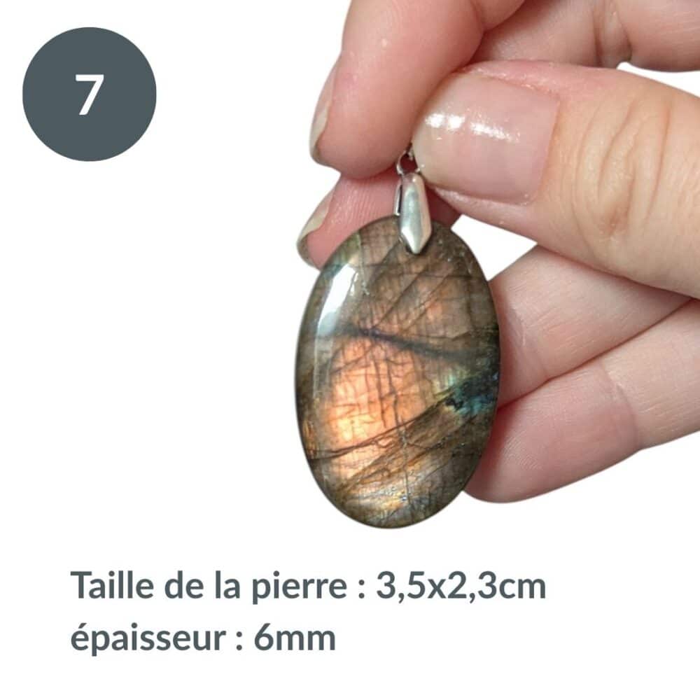 pendentif labradorite 7