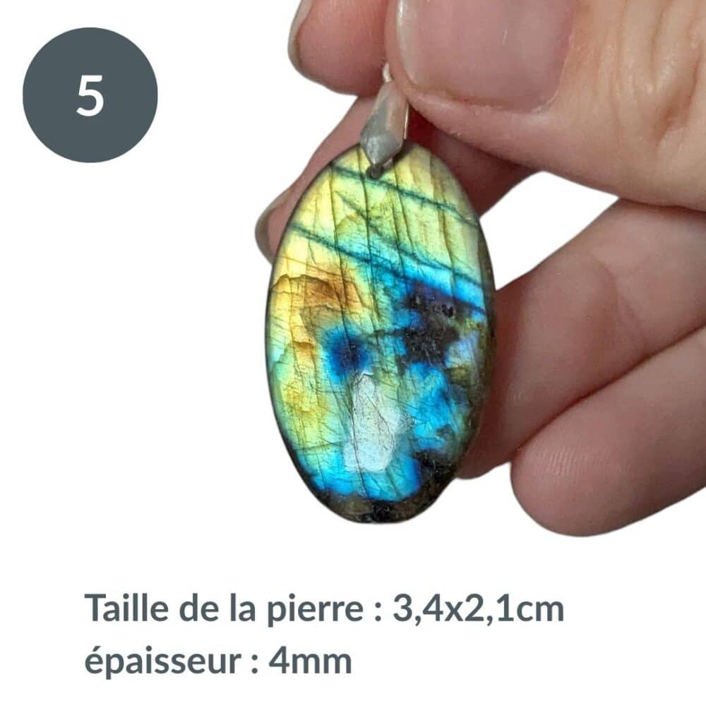 pendentif labradorite 5