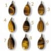 pendentif oeil de tigre