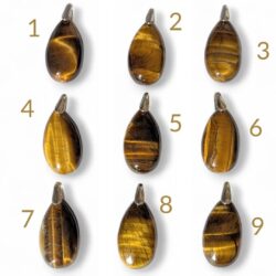 pendentif oeil de tigre