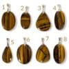 pendentif oeil de tigre