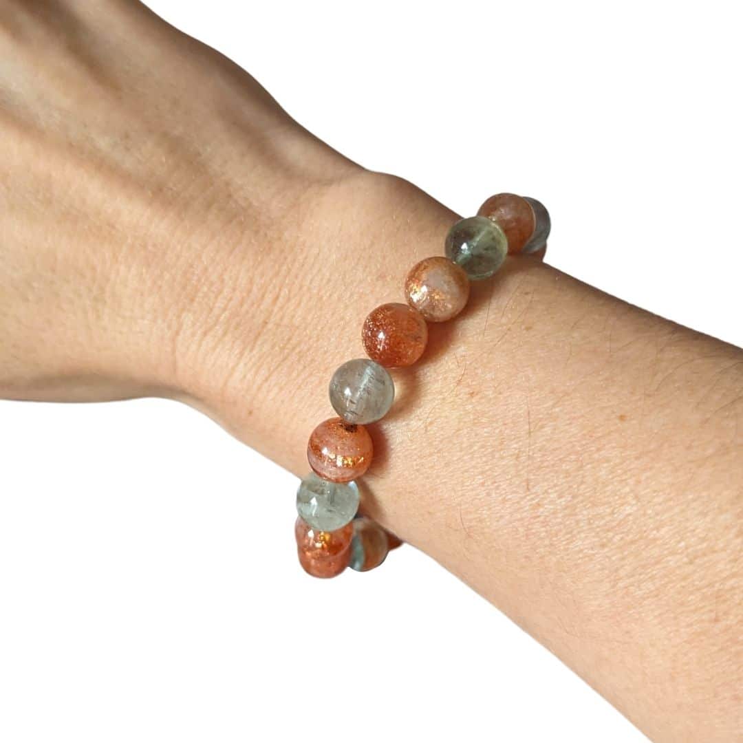 Bracelet Manchette Ancien En Argent Massif 925 Avec Pierre Du Soleil - Très Bon état, Pierre Intacte