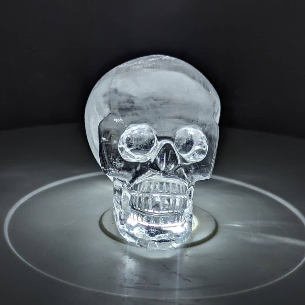 Crâne Cristal de Roche 6.5cm
