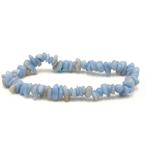 Bracelet Angélite baroque