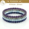 bracelets astro poissons pierres naturelles aigue marine labradorite lapis lazuli amethyste lithotherapie signe astrologique poissons