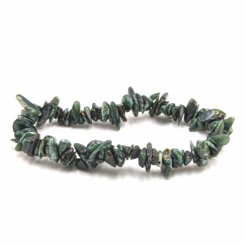 Bracelet Séraphinite baroque