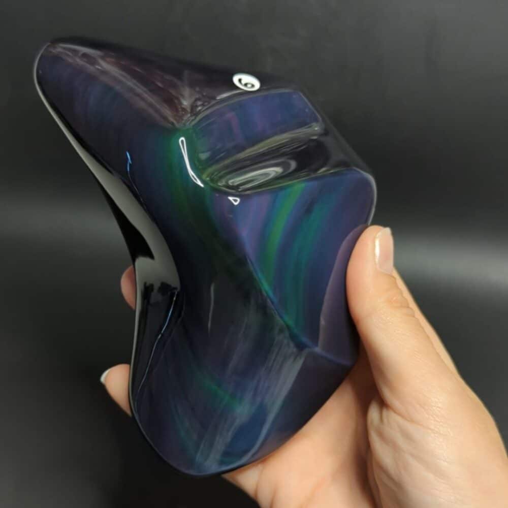 Obsidienne arc-en-ciel 487g