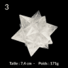 étoile de sirius en Cristal de roche (3)