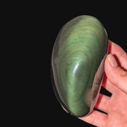 galet obsidienne oeil céleste 274g