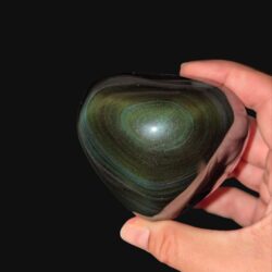 galet obsidienne oeil céleste 279g
