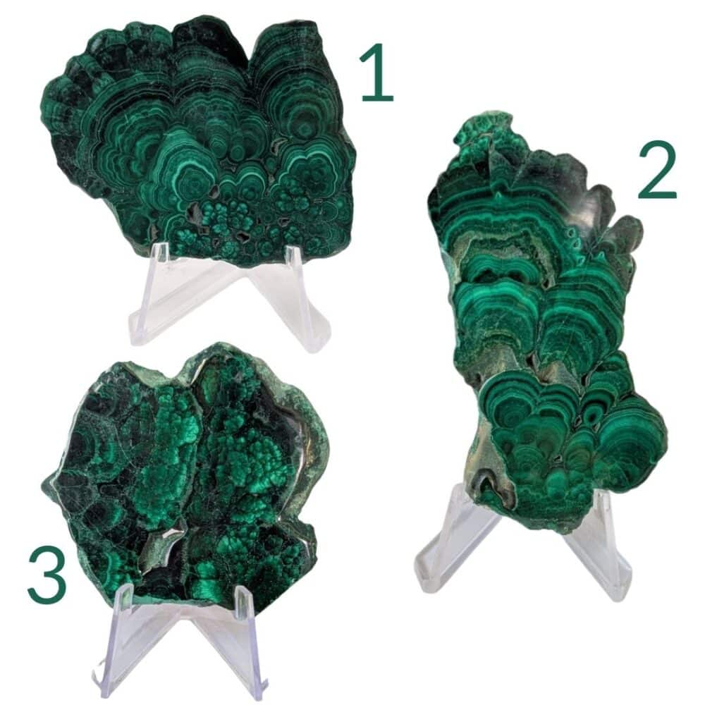 plaque malachite