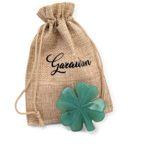 trefle à 4 feuilles aventurine