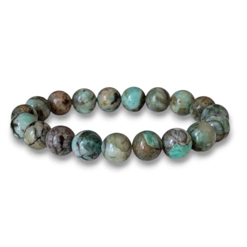 Bracelet Emeraude 10mm
