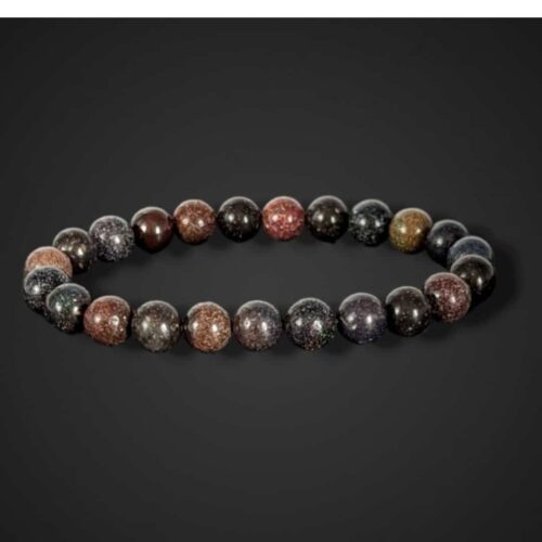 Bracelet Opale noire 8mm