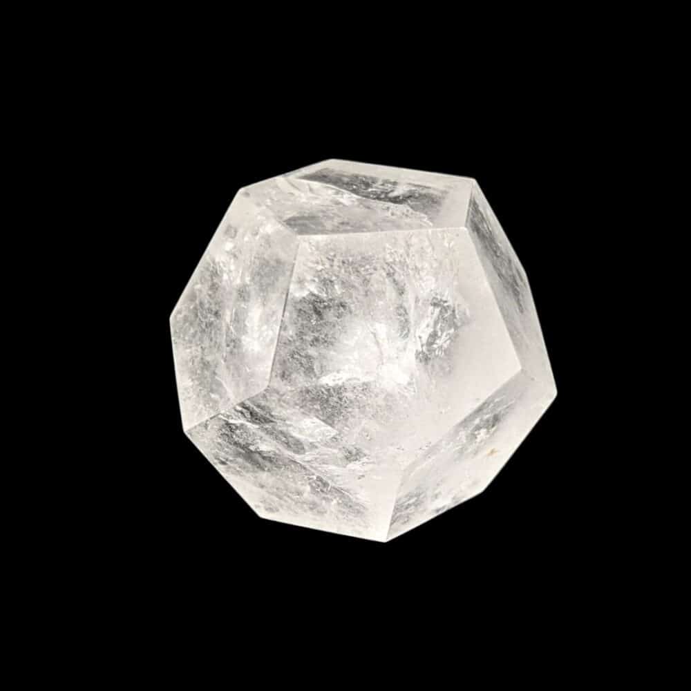 dodécaèdre cristal de roche