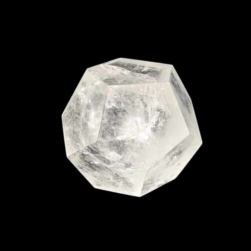 dodécaèdre cristal de roche