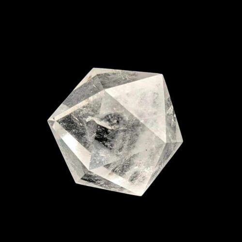 icosaèdre cristal de roche