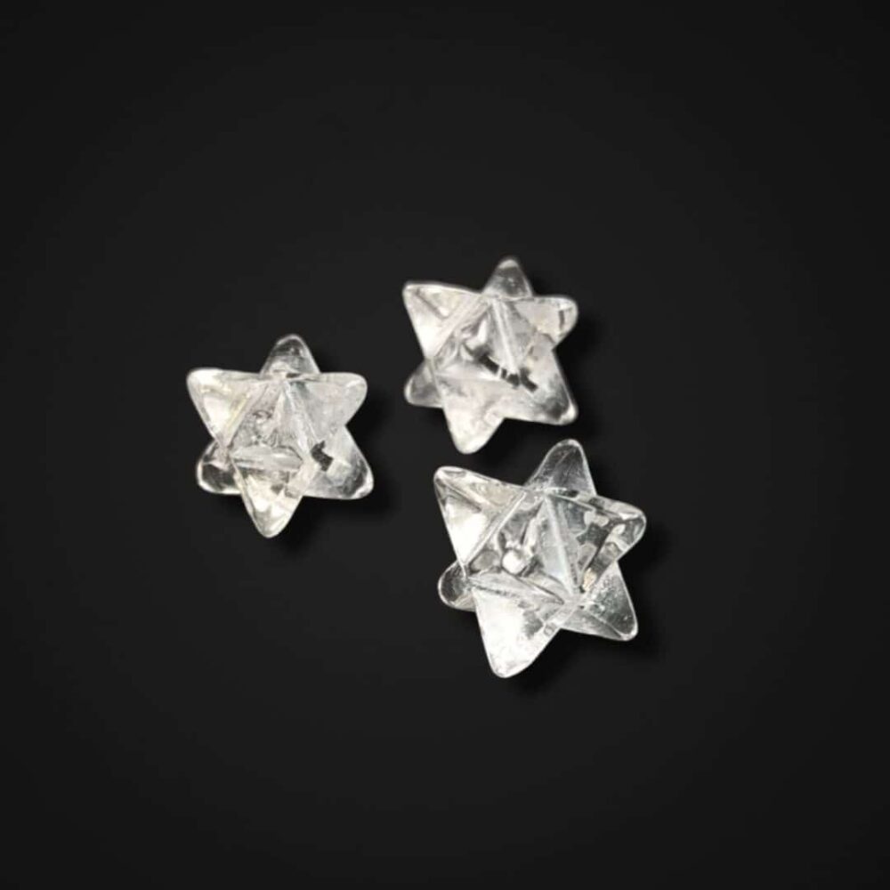 Mini Merkaba Cristal de Roche