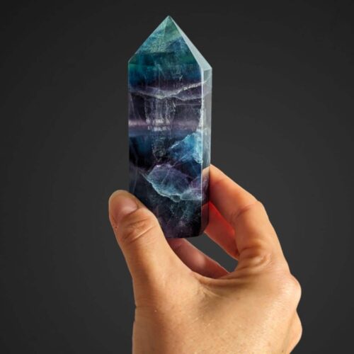 Pointe Fluorite 10cm