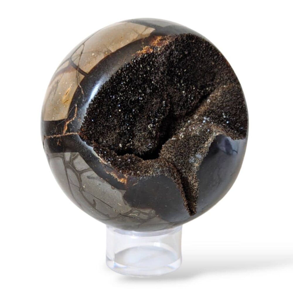 sphère septaria sauvage