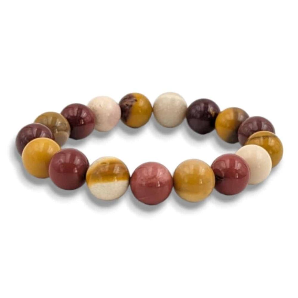 Bracelet Jaspe Mokaïte 10mm