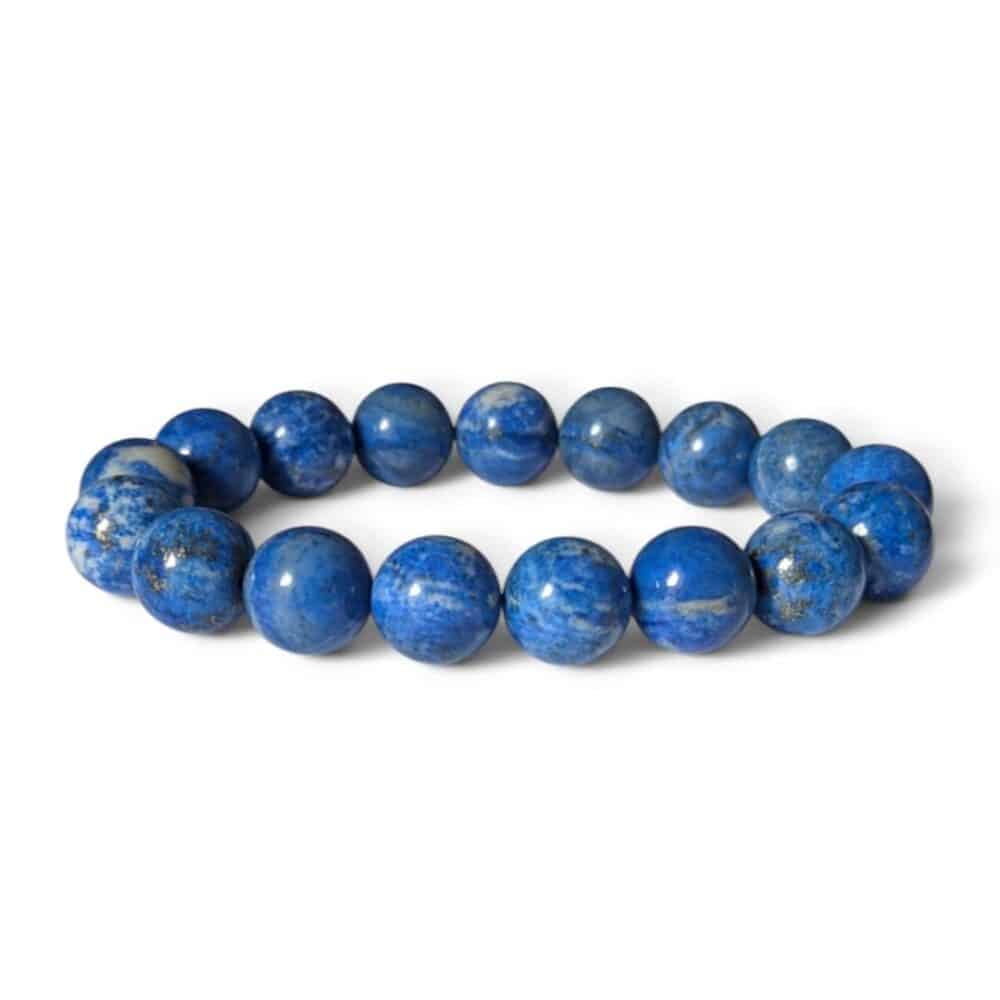 bracelet lapis-lazuli 12mm