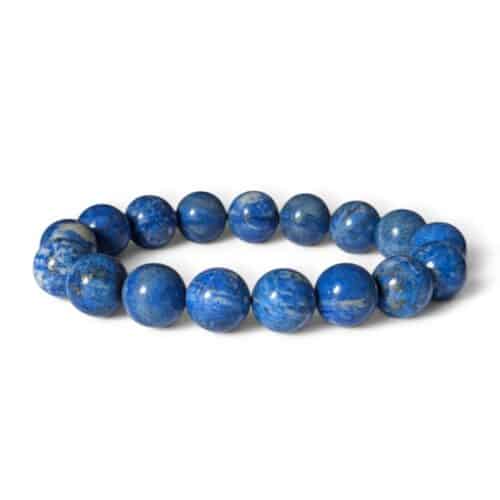 bracelet lapis-lazuli 12mm