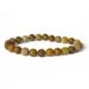 Bracelet en opale verte 8 mm de qualité, idéal pour accompagner les changements positifs, retrouver le calme intérieur et ouvrir son cœur aux nouvelles opportunités.