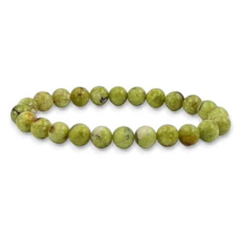 Bracelet Opale verte 6mm