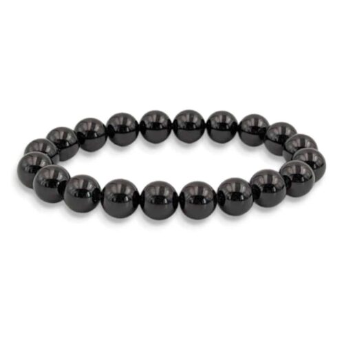 Bracelet Spinelle noir 10mm