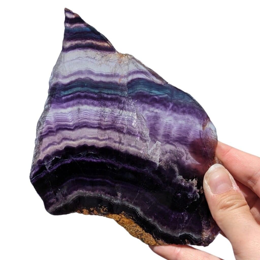 Plaque Fluorite 13cm